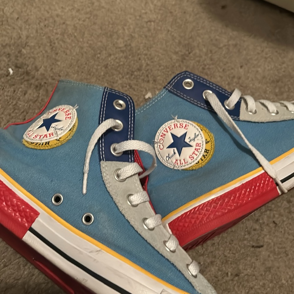 Red Bottom, Multi Color Converse